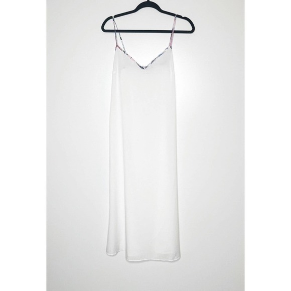 NWT Club Monaco Birds of Paradise Maxi Wrap Dress Sheer Top Dress Women's Sz 00 - Picture 6 of 11